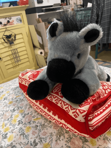 Ty Beanie Buddies LEFTY” Plush Donkey - Thumbnail 3