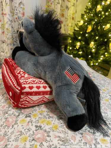 Ty Beanie Buddies LEFTY” Plush Donkey - Thumbnail 2