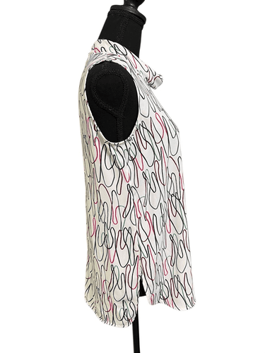 M.M. Lafleur Women’s The Lise Top Freeform Multi Sleeveless Top size Small Front - Thumbnail 8