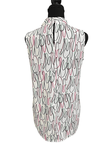 M.M. Lafleur Women’s The Lise Top Freeform Multi Sleeveless Top size Small Front - Thumbnail 11
