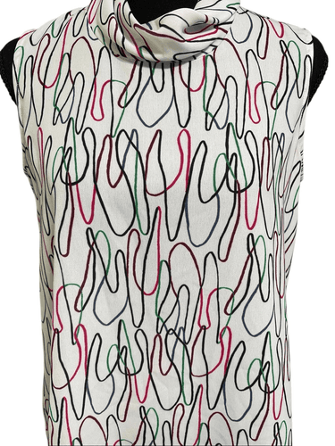 M.M. Lafleur Women’s The Lise Top Freeform Multi Sleeveless Top size Small Front - Thumbnail 4
