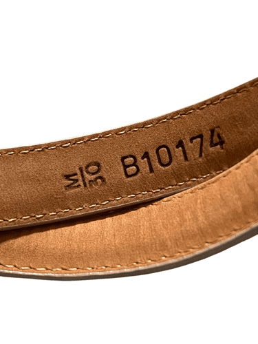 Brighton #10174 Women’s Vintage Beige Snake Embossed With Silver Etched Leather - Thumbnail 10