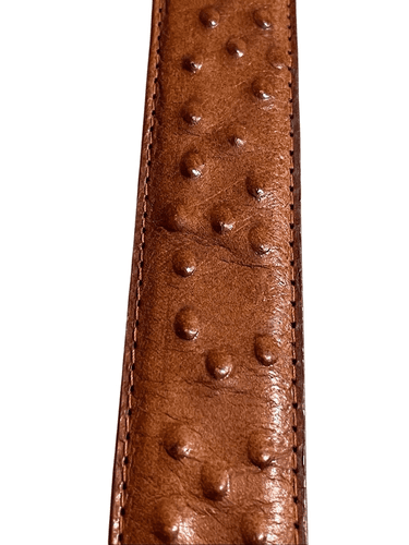 Faux Ostrich Vintage Leather Men’s Western Cowboy Belt size 36 - Thumbnail 13