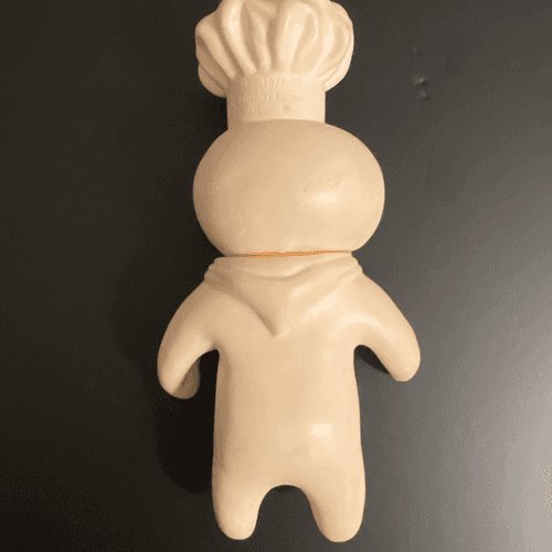 Vintage Pillsbury Dough Boy Poppin Fresh” 1971 Rubber Doll - Thumbnail 8