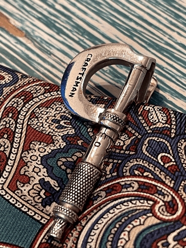 Vintage Craftsman Micrometer Tie Bar - Thumbnail 2