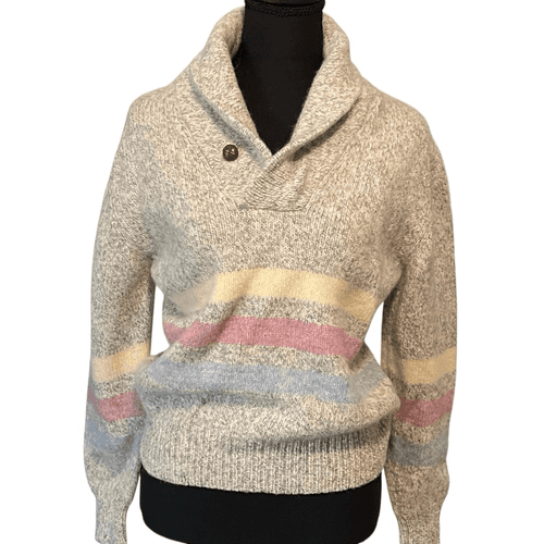 VTG Britches Great Outdoors Knit Wool Pullover Cardigan Sweater - Thumbnail 2