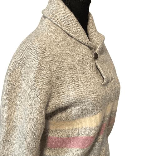 VTG Britches Great Outdoors Knit Wool Pullover Cardigan Sweater - Thumbnail 5