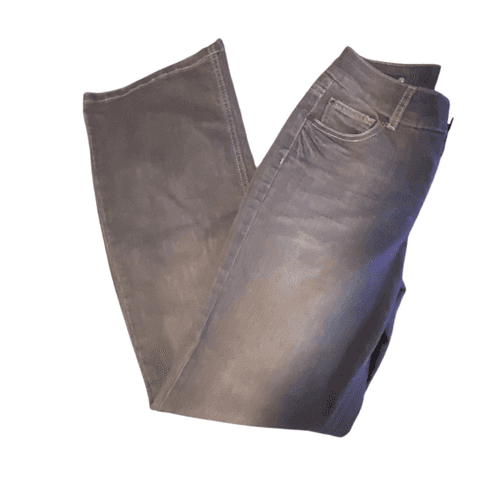 Exclusively by Ruff Hewn Boot Cut Grey Denim Jeans - Thumbnail 3