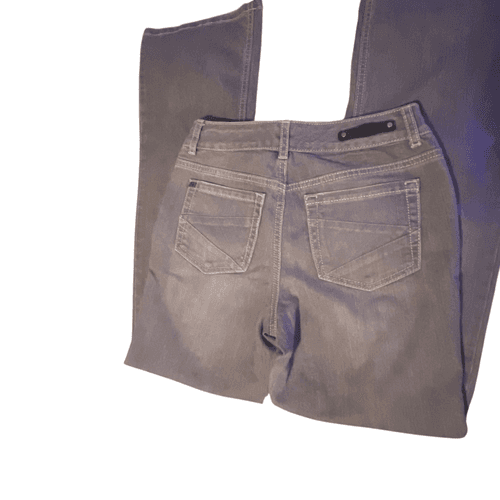 Exclusively by Ruff Hewn Boot Cut Grey Denim Jeans - Thumbnail 4
