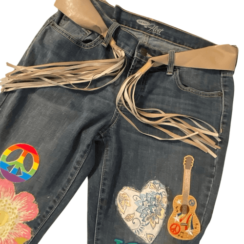 Old Navy The Flirt Re-Worked Jeans - Image 1
