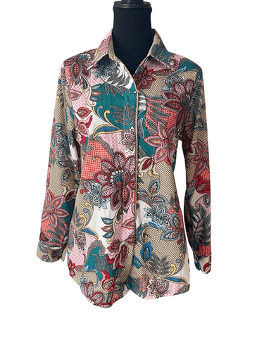 CherryBetty Paisley L/S Blouse/Top Small - Image 1