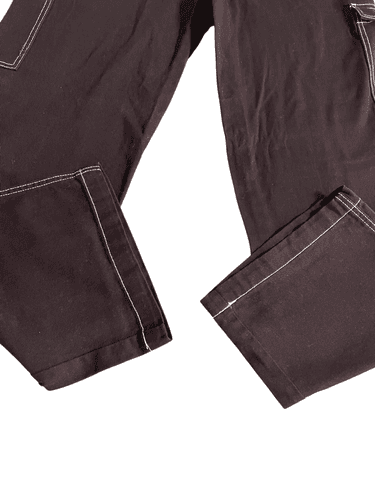 Divided Twill Cargo High-waist Loose Fit Straight Women’s Pants Size 6 - Thumbnail 4