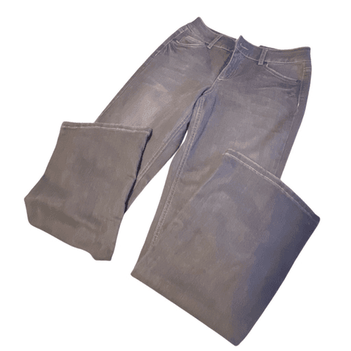 Exclusively by Ruff Hewn Boot Cut Grey Denim Jeans - Thumbnail 2