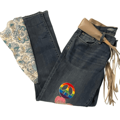 Old Navy The Flirt Re-Worked Jeans - Thumbnail 3