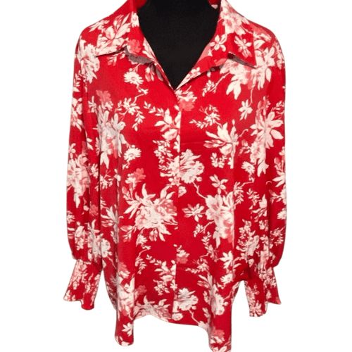 Flowery Women’s Bishop Sleeve Blouse/Top - Image 1