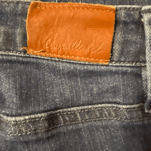 Unpublished Women’s Dark Wash Split Hem Skinny/Ankle Jeans - Thumbnail 8