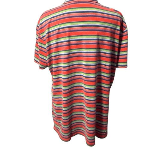 Polo Ralph Lauren Vintage 90’s Striped Polo Shirt - Thumbnail 6