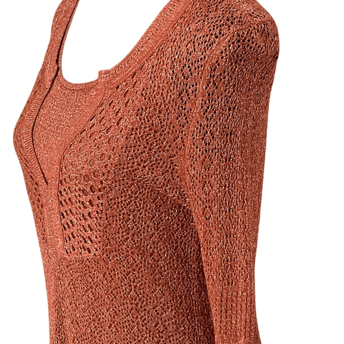 Chico’s Women’s Metallic Like Tunic/Sweater - Thumbnail 3