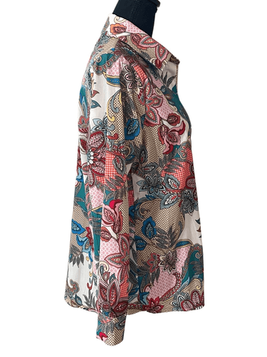 CherryBetty Paisley L/S Blouse/Top Small - Thumbnail 5
