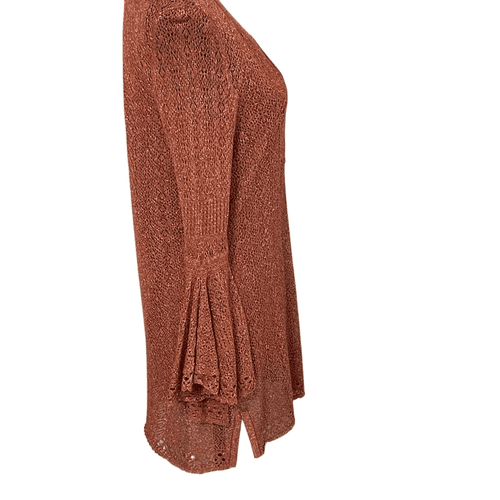 Chico’s Women’s Metallic Like Tunic/Sweater - Thumbnail 4