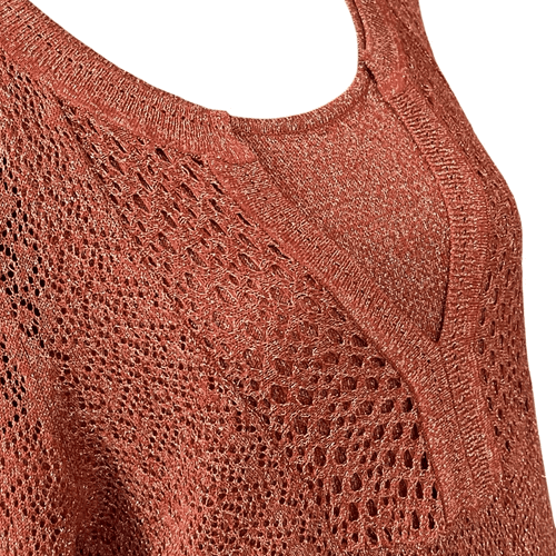 Chico’s Women’s Metallic Like Tunic/Sweater - Thumbnail 5