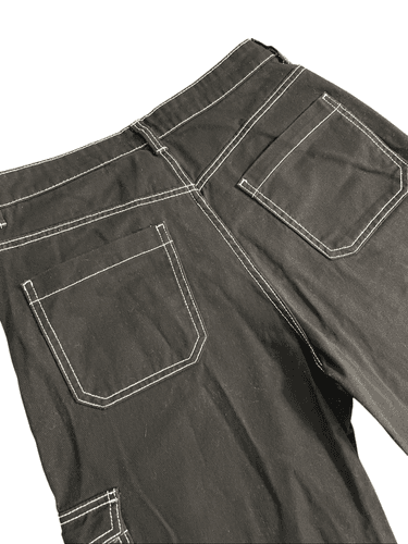Divided Twill Cargo High-waist Loose Fit Straight Women’s Pants Size 6 - Thumbnail 7