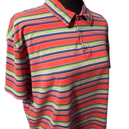 Polo Ralph Lauren Vintage 90’s Striped Polo Shirt - Thumbnail 3