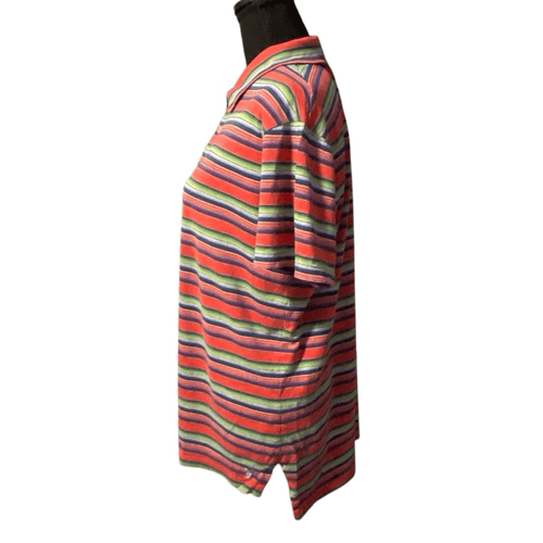 Polo Ralph Lauren Vintage 90’s Striped Polo Shirt - Thumbnail 5