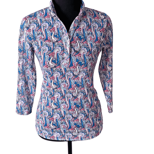Daily Sports The Hype Mesh 3/4 Sleeve Women’s Golf Top/Shirt - Thumbnail 2