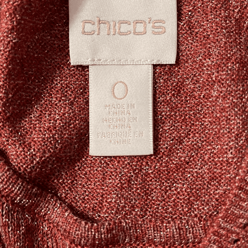 Chico’s Women’s Metallic Like Tunic/Sweater - Thumbnail 9