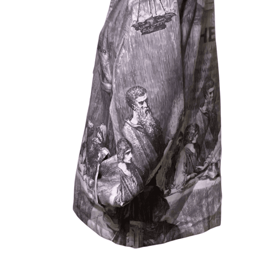 Hellpur The Last Supper” Men’s Streetwear Windbreaker Jacket/Coat - Thumbnail 5