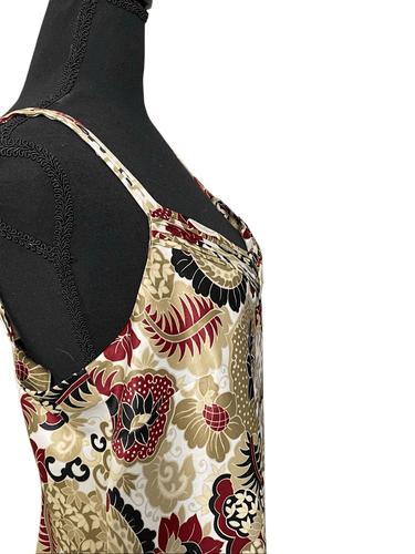 Ann Taylor Fitted Camisole/Tank Top Sweetheart Inspired V-Neck Silk Like Top siz - Thumbnail 5
