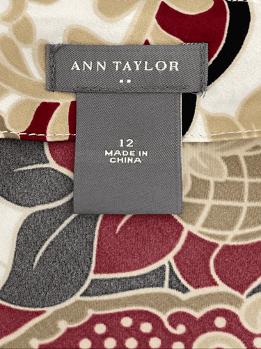 Ann Taylor Fitted Camisole/Tank Top Sweetheart Inspired V-Neck Silk Like Top siz - Thumbnail 8