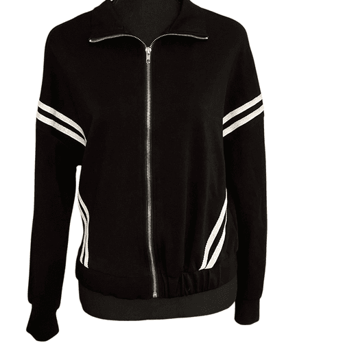 Casly Lamiit Juniors L/S Zipper Front Jacket - Thumbnail 2