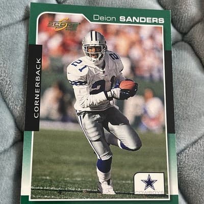 2000 Score - Deion Sanders #220 - Thumbnail 5