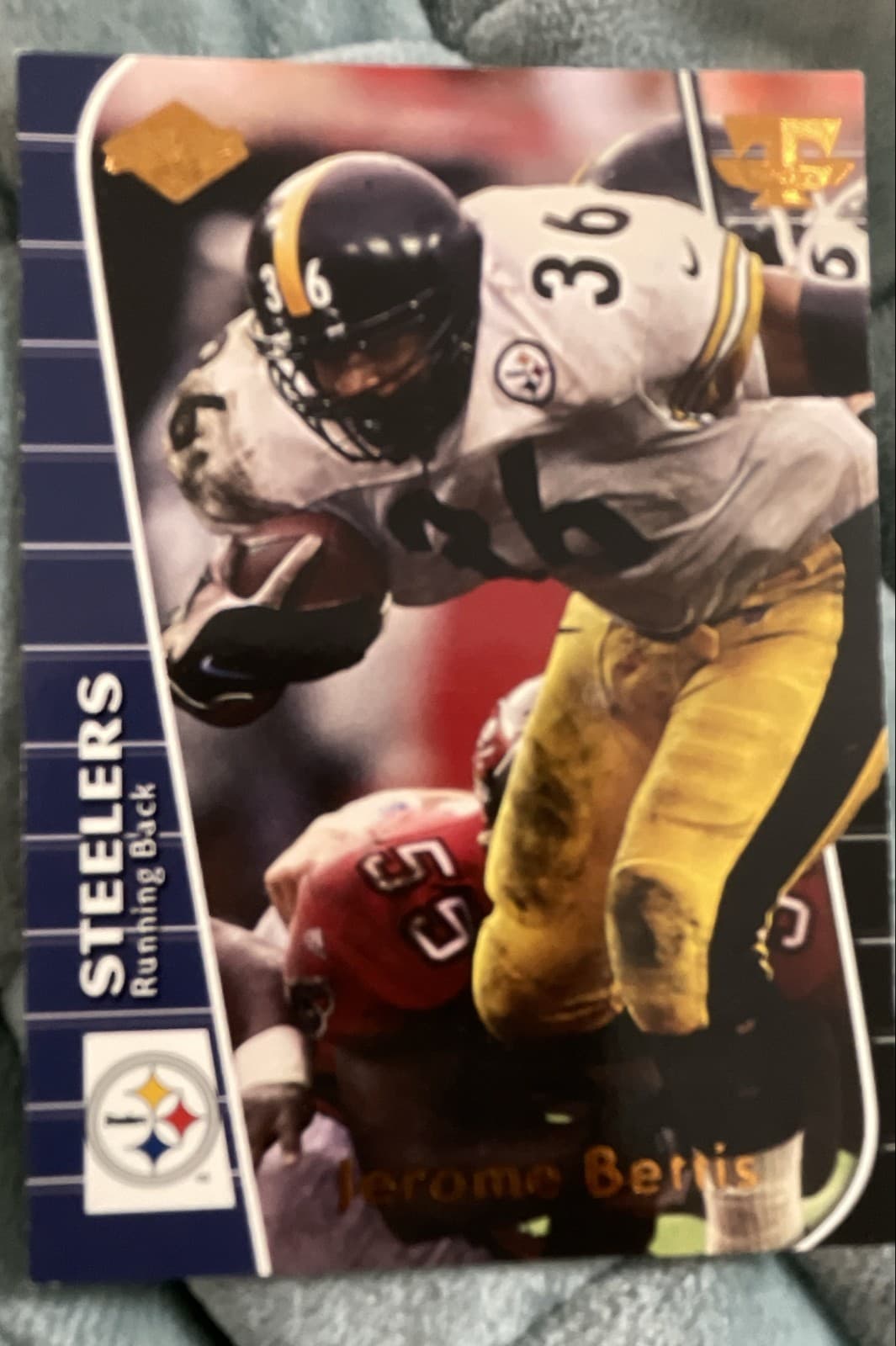 1999 Collector's Edge Triumph - Jerome Bettis #T2 - Image 1