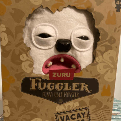 Zuru Hedge Grog Fuggler Funny Ugly Vacay Vibes Monster Stuffed Animal - Image 1