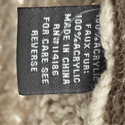 89th & Madison Vegan Fur/Knitted Vest - Thumbnail 10