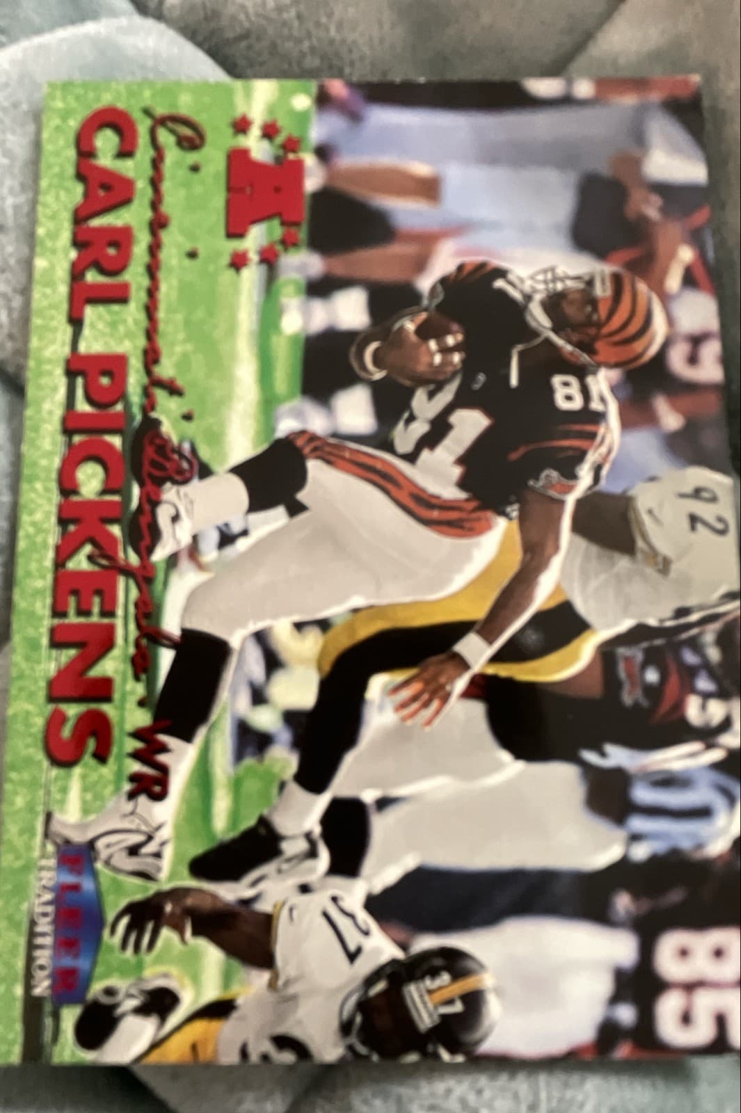 1999 Fleer Tradition - Carl Pickens #111 - Image 1