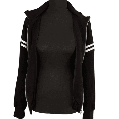 Casly Lamiit Juniors L/S Zipper Front Jacket - Thumbnail 6