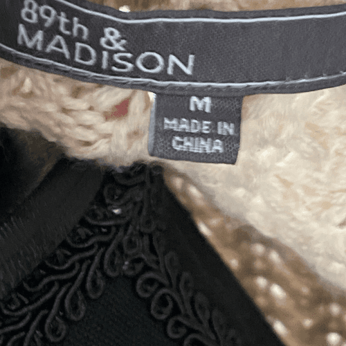 89th & Madison Vegan Fur/Knitted Vest - Thumbnail 8
