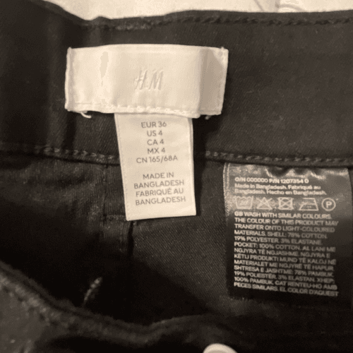 H&M Women’s Super Skinny HR Jeans - Thumbnail 6