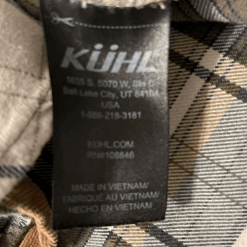 Kuhl Women’s L/S Button Up Flannel Shirt/Top - Thumbnail 11