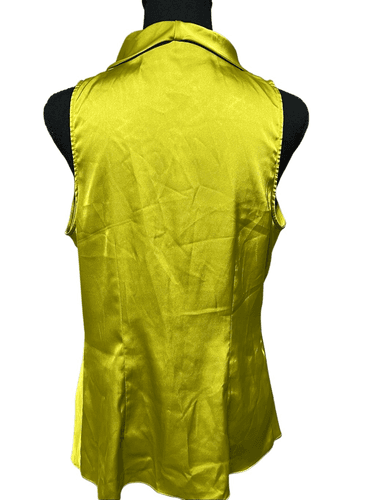 Boston Proper Women’s Marilyn Cowl-Neck Lime Sleeveless Blouse size 10 - Thumbnail 8