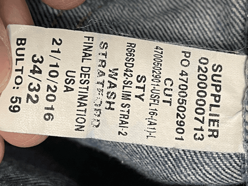 Polo Ralph Lauren Men’s Stratford Classic Straight Leg Jeans size 34/32 - Thumbnail 14