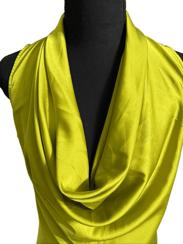 Boston Proper Women’s Marilyn Cowl-Neck Lime Sleeveless Blouse size 10 - Thumbnail 7