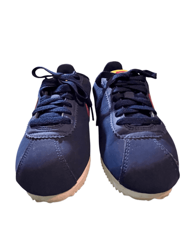 Nike Women’s Classic Nike Cortez Leather Blue Void True Berry Sneakers/Shoes - Thumbnail 7