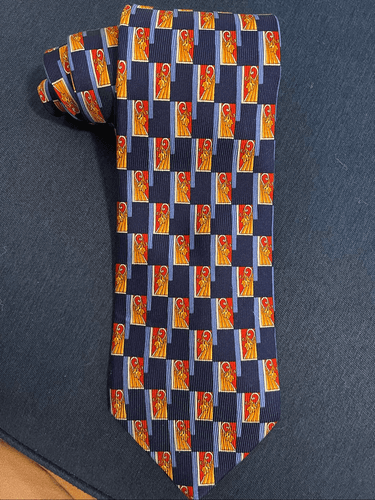 Italian Silk Bolgheri Men’s Majestic Silk Tie - Image 1
