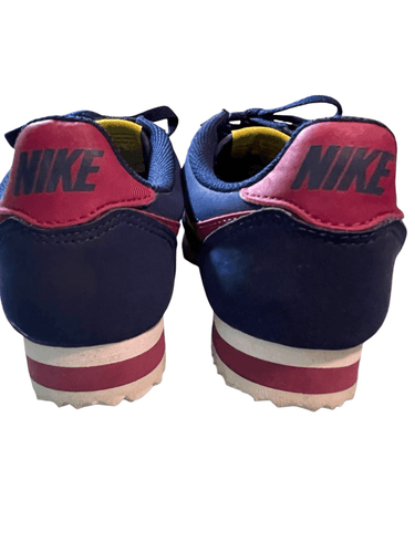 Nike Women’s Classic Nike Cortez Leather Blue Void True Berry Sneakers/Shoes - Thumbnail 5