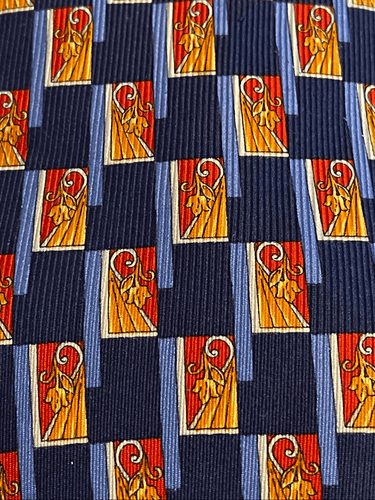 Italian Silk Bolgheri Men’s Majestic Silk Tie - Thumbnail 3